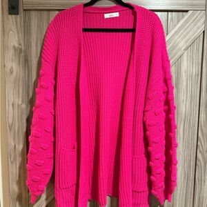 Shop Talulah bubble knit cardigan - L